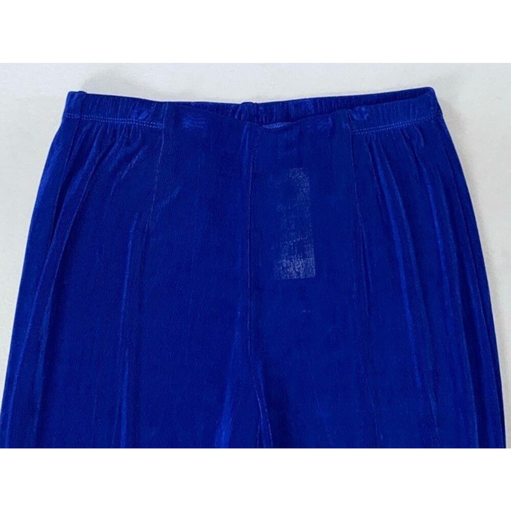 Chico's Vintage USA Made Travelers No Tommy Micro-Cord Pants in Royale. 1 (8). - Picture 6 of 10